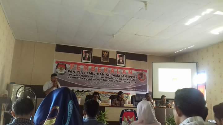 30 PPK se-Bolmut Dibekali Aturan Main Pilkada