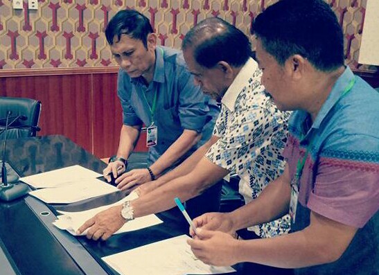 KPU Bolmut MOU Bersama IDI BNN dan HIMPSI
