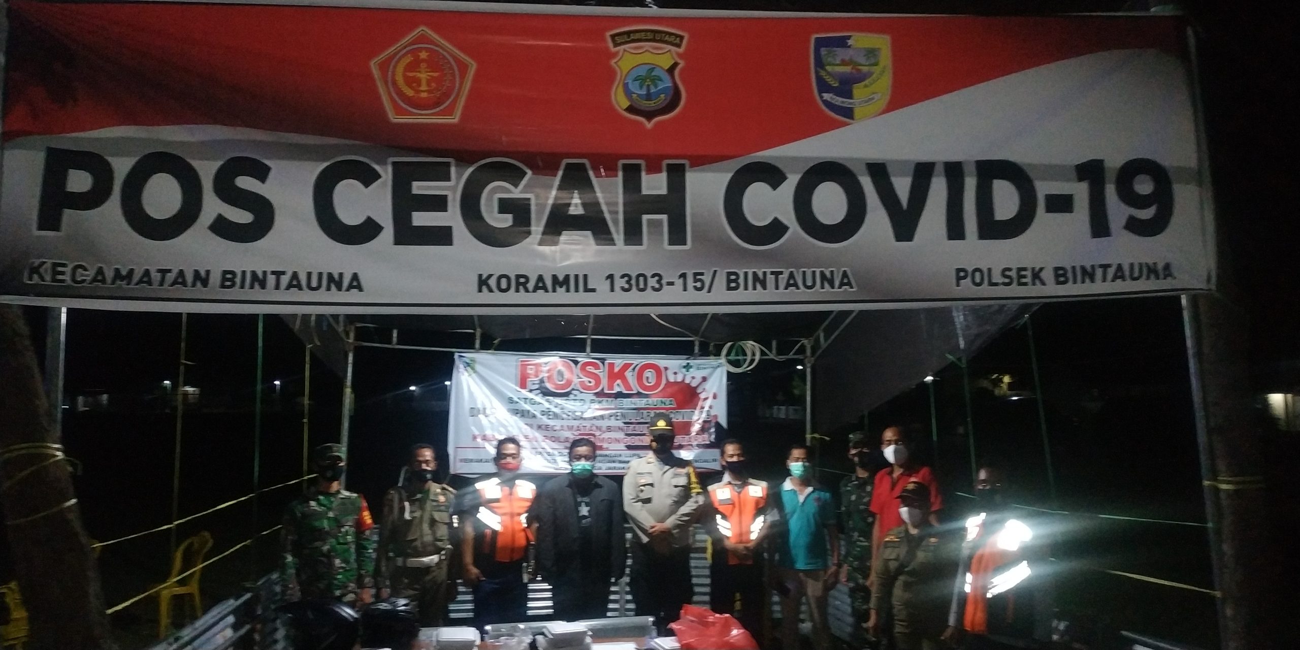 tim gugus tugas covid kecamatan bintauna