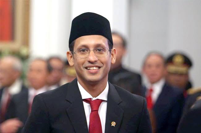 Mentri pendidikan Nadiem