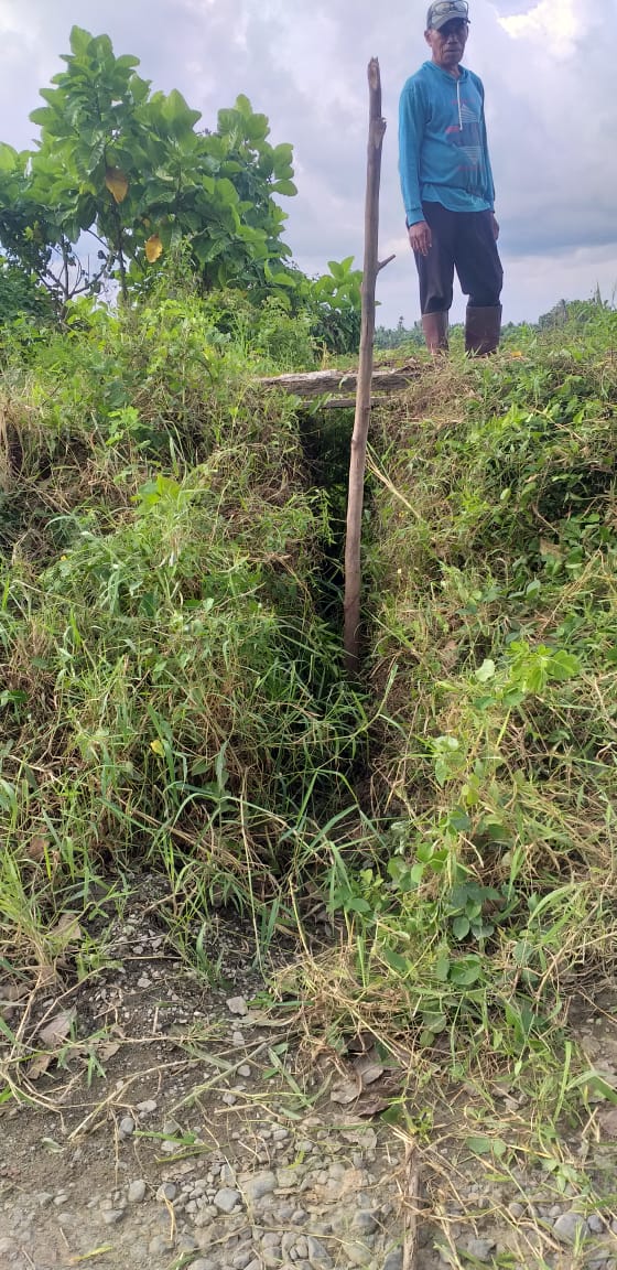Aleg DPRD bolmut tinjau jalan huntuk