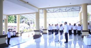 limi Mokodompit Pimpin apel Perdana